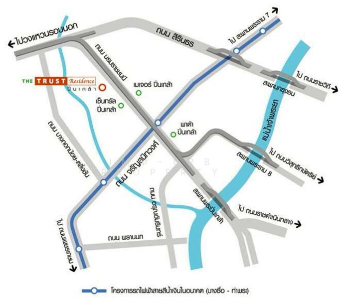 ขาย - The Trust Residence ปิ่นเกล้า (เดอะ ทรัสต์ เรสซิเด้นซ์ ปิ่นเกล้า), กรุงเทพ