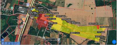 ขาย - ขายที่ดินเปล่า 285 ไร่ 1 งาน 51 ตร.ว. ต. ธงชัยเหนือ อ. ปักธงชัย จ.นครราชสีมา, นครราชสีมา