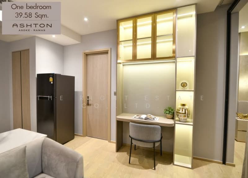 ASHTON Asoke-Rama 9, Bangkok, 469 Asoke-Dindaeng Road, Din Daeng, Bangkok, 1 Bedroom, 40 sqm, Condo For Rent, by The Right Estate Co,.Ltd., 11651139 - DDproperty.com
