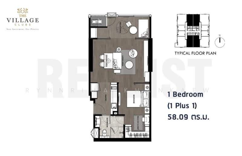 Siamese Exclusive Queens, Bangkok, 388 Phai Singto Alley, Khlong Toei, Bangkok, 1 Bedroom, 58 sqm, Condo For Rent, by Rynnrima Khankaew, 11651326 - DDproperty.com