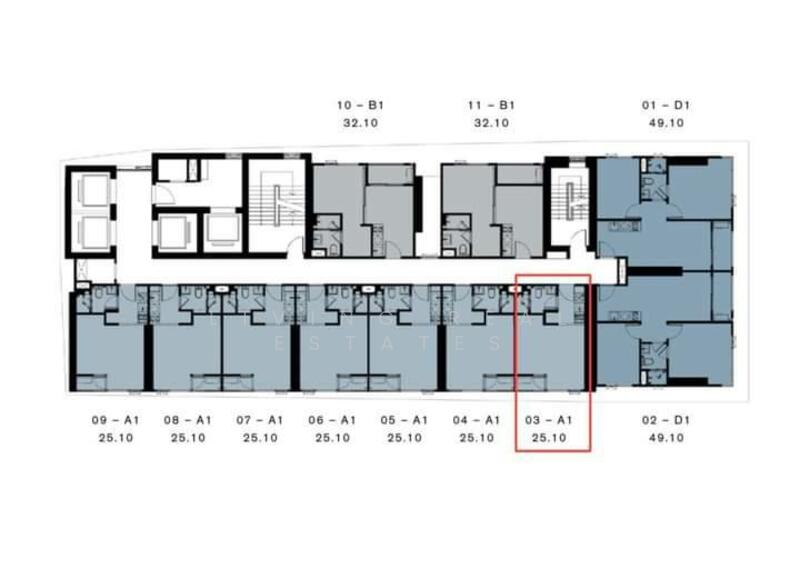 Chapter Charoennakhon–Riverside, Bangkok, Charoennakorn Road, Bang Lam Phu Lang, Khlong San, Bangkok, Studio, 26 sqm, Condo For Sale, by Living Real Estates, 11659202 - DDproperty.com