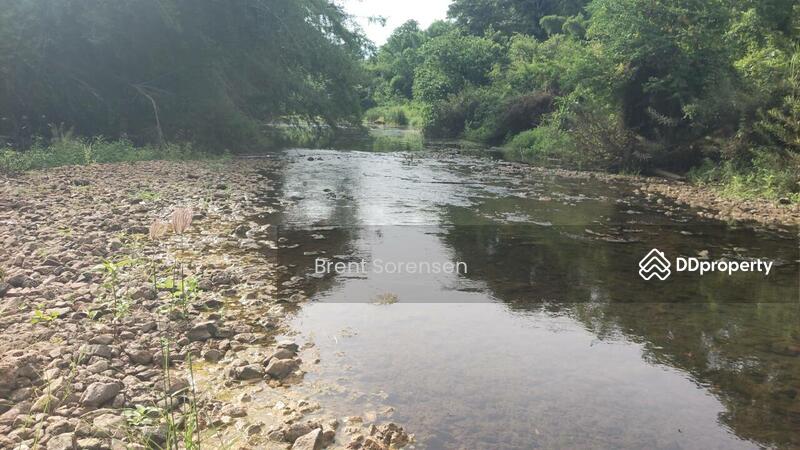River behind property