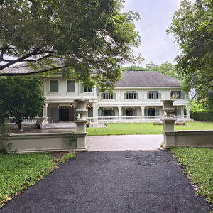 ขาย - ขายบ้านเฟร้นช์โคโลเนียลสุดหรู บนที่ดิน 3 ไร่ 2 งาน 43 ตร.วา ในกระทุ่มแบน สมุทรสาคร, สมุทรสาคร