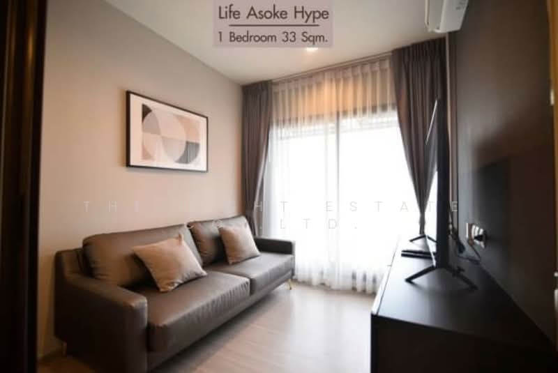 Life Asoke Hype, Bangkok, 339 Chaturathit Rd, Makkasan, Ratchathewi, Bangkok, 1 Bedroom, 33 sqm, Condo For Rent, by The Right Estate Co,.Ltd., 11662999 - DDproperty.com