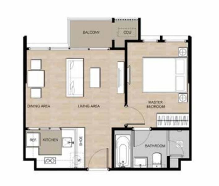 Mori Haus, bangkok, Soi On Nut 1/1 Sukhumvit Road77, Phra Kanong Nua, Watthana, Bangkok, 1 Bedroom, 46 sqm, Condo For Rent, by Sarttra Wang, 11664268 - DDproperty.com