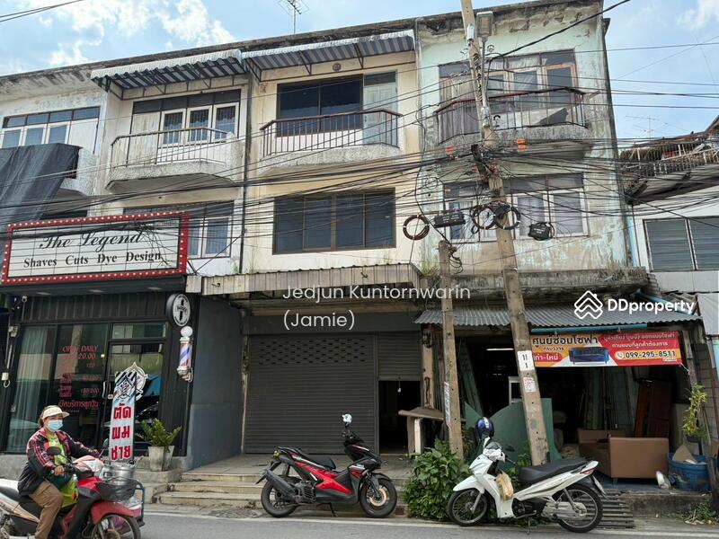 For Sale - ตึกแถว3ชั้น 21.5วา ตรงข้ามกองสลากสนามบินน้ำ, Nonthaburi