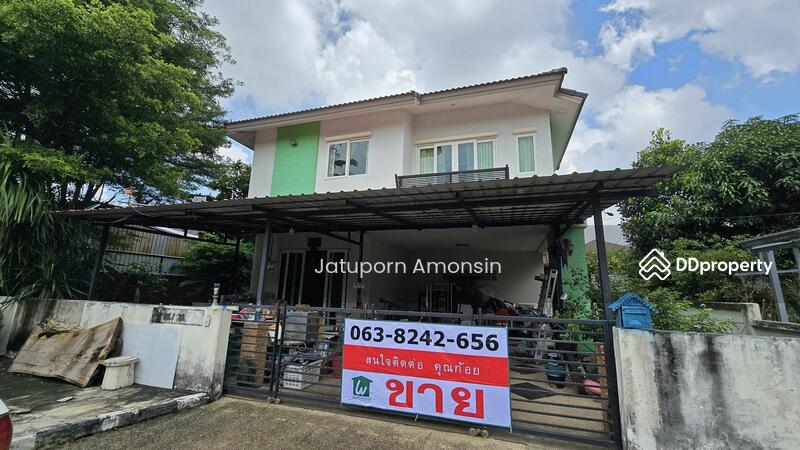 For Sale - Urgent sale!2-storey detached house, Baan Krissana Tiwanon, Baan Krissana Tiwanon, large land are, Pathum Thani