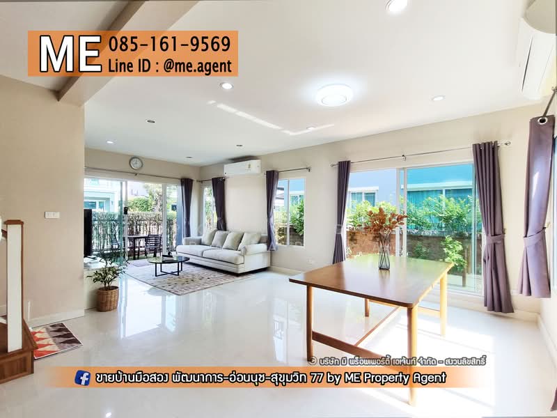 Passorn Prestiege Luxe Pattanakarn, Bangkok, Phatthanakan Road, Suan Luang, Suan Luang, Bangkok, 3 Bedrooms, 135 sqm, Single Detached House For Rent, by Ponwimol Wipanarapai, 11670726 - DDproperty.com
