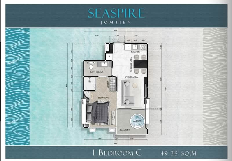 Sea spire condo jomtien, ชลบุรี, หนองปรือ, บางละมุง, ชลบุรี, 29 ตร.ม., คอนโด ขาย, โดย Arthittaya Chochorkaew, 11671117 - DDproperty.com