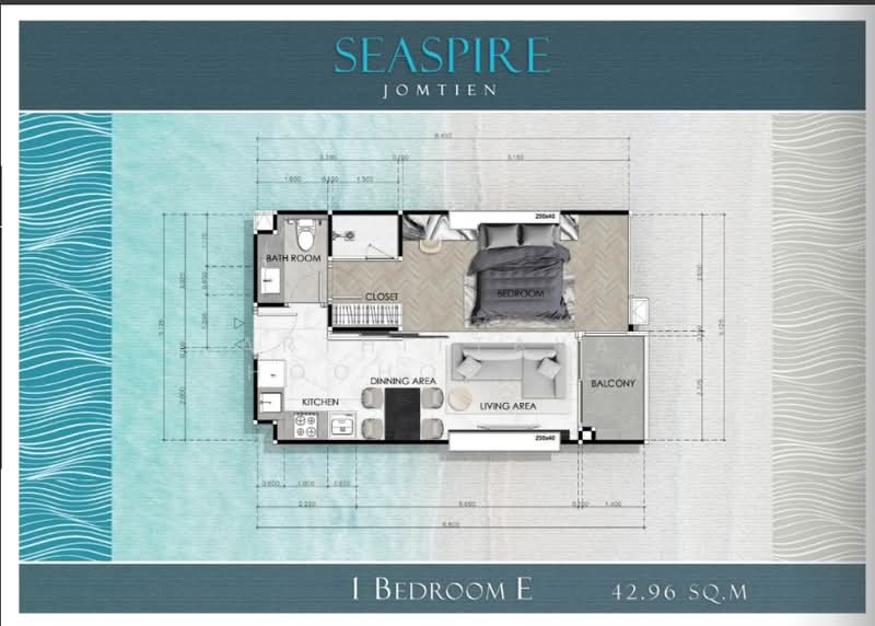 Sea spire condo jomtien, Chon Buri (Pattaya), Nong Pru, Bang Lamung (Pattaya), Chon Buri (Pattaya), Studio, 29 sqm, Condo For Sale, by Arthittaya Chochorkaew, 11671117 - DDproperty.com
