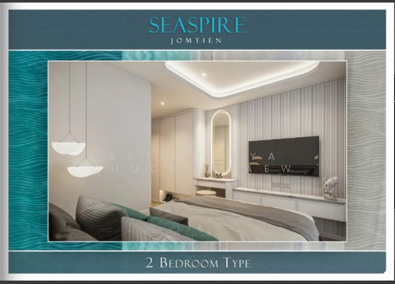 Sea spire condo jomtien, ชลบุรี, หนองปรือ, บางละมุง, ชลบุรี, 29 ตร.ม., คอนโด ขาย, โดย Arthittaya Chochorkaew, 11671117 - DDproperty.com