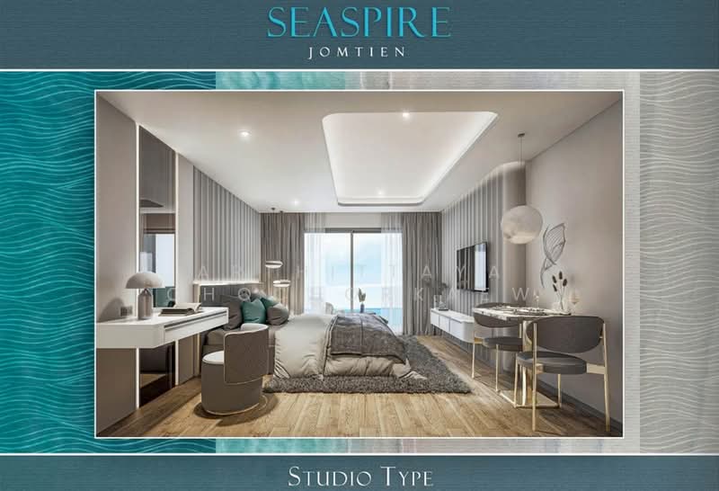 Sea spire condo jomtien, Chon Buri (Pattaya), Nong Pru, Bang Lamung (Pattaya), Chon Buri (Pattaya), Studio, 29 sqm, Condo For Sale, by Arthittaya Chochorkaew, 11671117 - DDproperty.com