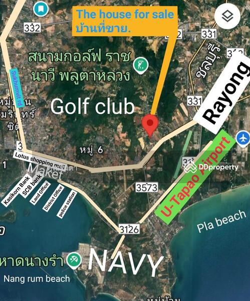 ขาย - ร่มรื่น เย็นสบาย !!! ขายบ้านเดี่ยวหมู่บ้านรามนุช 5 ต.พูลตาหลวง อ.สัตหีบ จ.ชลบุรี, ชลบุรี