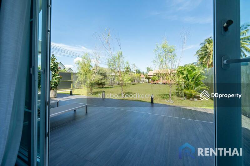 ขาย - บ้านใหม่พร้อมเฟอร์นิเจอร์ครบครันในพัทยา - ที่ดินกว้างขวางพร้อมสวนที่ร่มรื่น สำหรับการผ่อนคลายล้อมรอบ, ชลบุรี