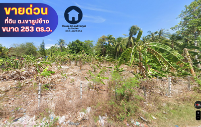 ขาย - ขายด่วน ที่ดิน ต.เขารูปช้าง สงขลา ขนาด 253 ตร.ว. เหมาะสร้างบ้านพักอาศัย ราคา 5 ล้านบาท, สงขลา