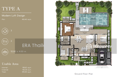 ขาย - ขายบ้านเดี่ยว โครงการ โบทานิก้า ลัคชัวรี่ กระบี่ 310 ตร.ม. ใกล้ สนามบิน, กระบี่