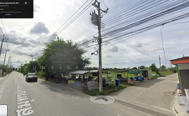 ขาย - ขายที่ดินผังม่วง วัดบัวโรย บางเสาธง สมุทรปราการ, สมุทรปราการ