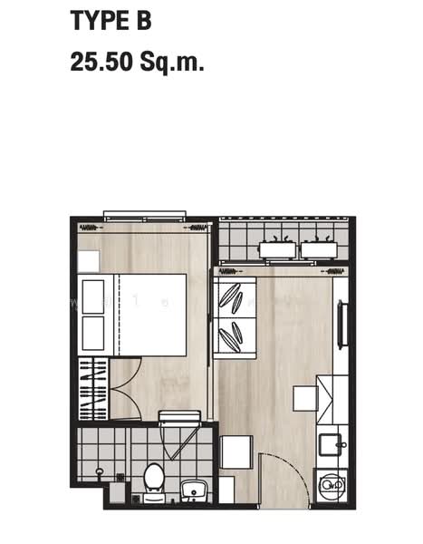 Notting Hill สุขุมวิท 105, กรุงเทพ, 105 Sukhumvit, บางนา, บางนา, กรุงเทพ, 26 ตร.ม., คอนโด ขาย, โดย พุฒิโชติ ศรีวัง, 11685239 - DDproperty.com