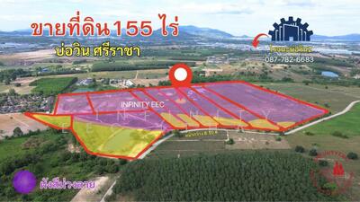 ขาย - ขายที่ดินสีม่วงลาย เขาคันทรง ศรีราชา ใกล้นิคมอุตสาหกรรม (In1), ชลบุรี