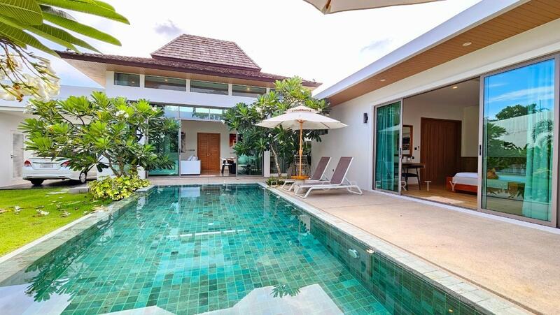 For Rent - 2R0818 Pool villa for rent 2 bedroom 3 bathroom 166,000/month at cherngtalay have fully furnished, Phuket