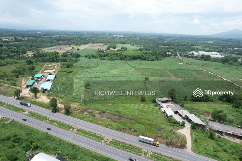 For Sale - Land for sale, 27 rai, on main road 331, back side next to canal, Ban Bueng District,, Chon Buri