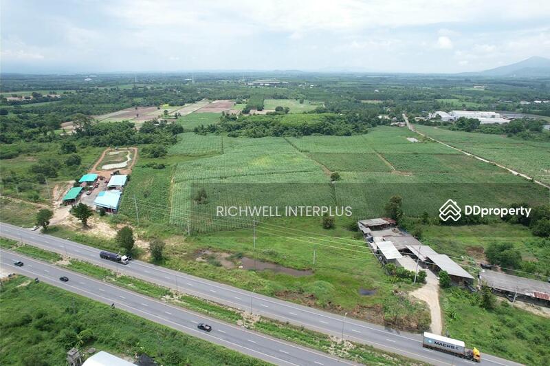 For Sale - Land for sale, 27 rai, on main road 331, back side next to canal, Ban Bueng District,, Chon Buri