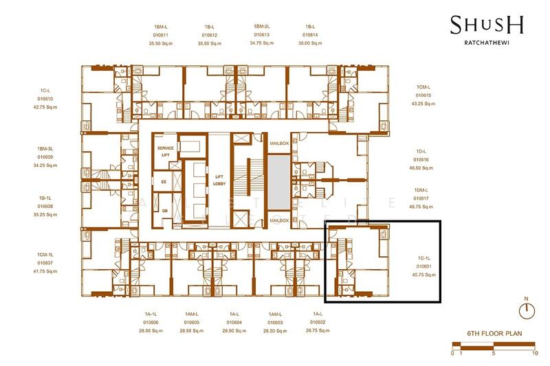 SHUSH Ratchathewi, Bangkok, Phayathai Road, Thung Phaya Thai, Ratchathewi, Bangkok, 2 Bedrooms, 70 sqm, Condo For Sale, by A LIST ELITE SELECTED, 11690911 - DDproperty.com