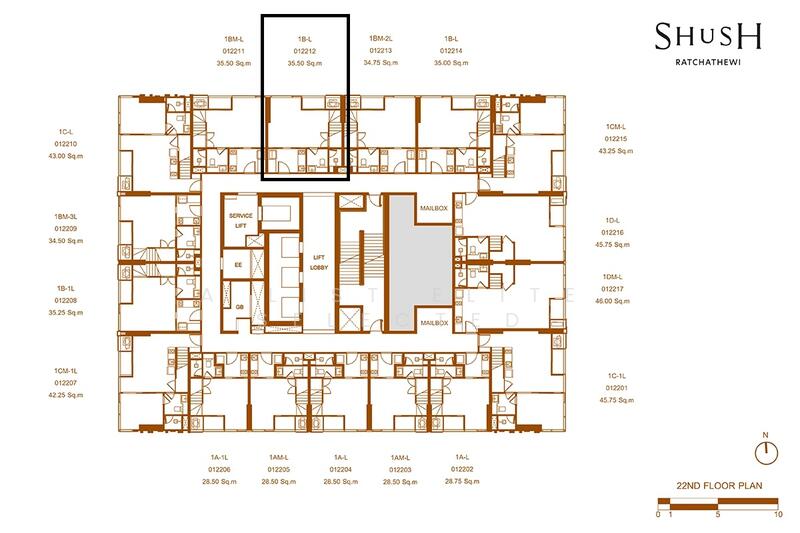 SHUSH Ratchathewi, Bangkok, Phayathai Road, Thung Phaya Thai, Ratchathewi, Bangkok, 1 Bedroom, 51 sqm, Condo For Sale, by A LIST ELITE SELECTED, 11690971 - DDproperty.com