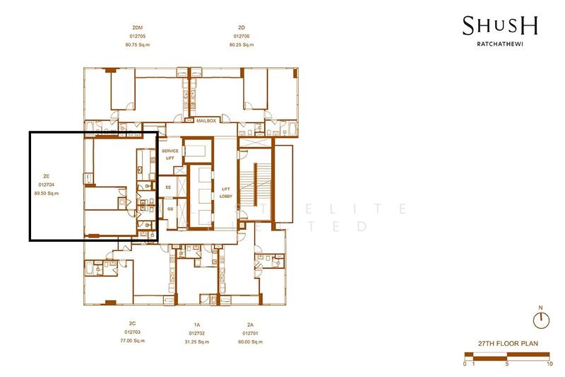 SHUSH Ratchathewi, Bangkok, Phayathai Road, Thung Phaya Thai, Ratchathewi, Bangkok, 2 Bedrooms, 90 sqm, Condo For Sale, by A LIST ELITE SELECTED, 11690993 - DDproperty.com