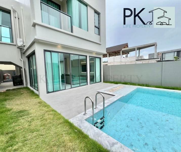 8R0673 Pool villa for rent 4 bedroom 4 bathroom 85,000/month at chalong have fully furnished, phuket, Chalong, Muang Phuket, Phuket, 4 Bedrooms, 280 sqm, Villa For Rent, by PK LIFE Property, 11691895 - DDproperty.com