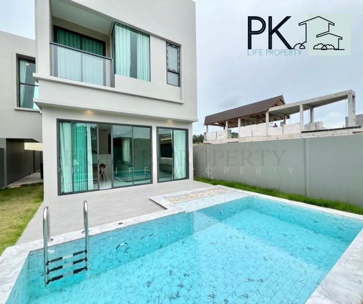 8R0673 Pool villa for rent 4 bedroom 4 bathroom 85,000/month at chalong have fully furnished, ภูเก็ต, ฉลอง, เมืองภูเก็ต, ภูเก็ต, 280 ตร.ม., วิลล่า ให้เช่า, โดย PK LIFE Property, 11691895 - DDproperty.com