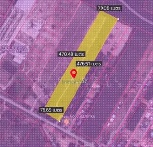 ขาย - ขายที่ดินมาบข่าสีม่วงลาย 23 ไร่ ติดถนนเส้น4034 ซอยนิคม11ใกล้ถนนเส้น36-3กม., ระยอง