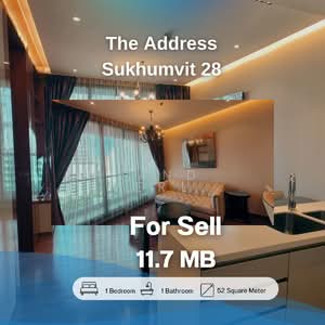 ขาย - The Address Sukhumvit 28 : ดิ แอดเดรส สุขุมวิท 28, กรุงเทพ