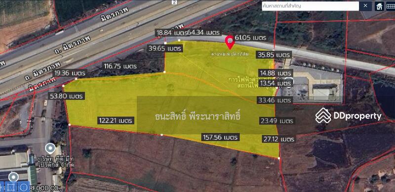 ขาย - ขายที่ดินนากลาง ถนนมิตรภาพ ทล.2 ต.นากลาง อ.เสืงเนิน จ.นครราชสีมา 30380, นครราชสีมา