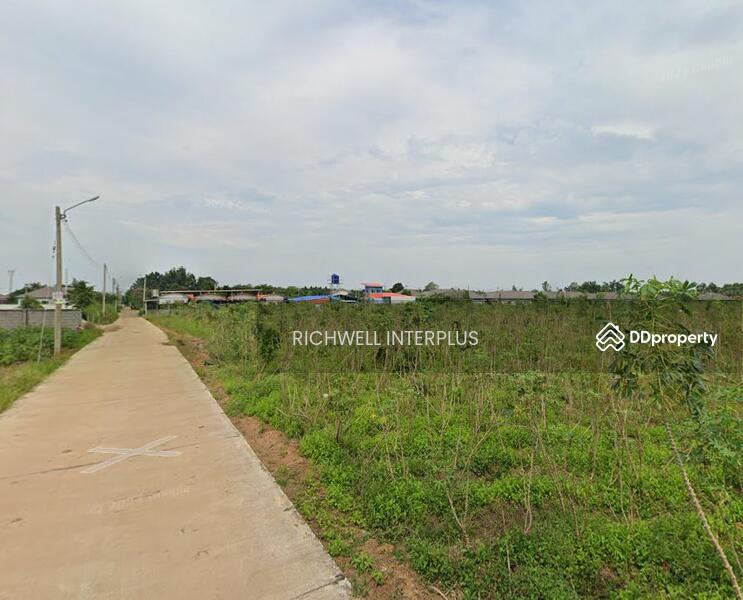 For Sale - Land for sale in Tha Tum, purple, next to concrete road, area 17 rai, behind Industrial Estate 304, Prachin Buri