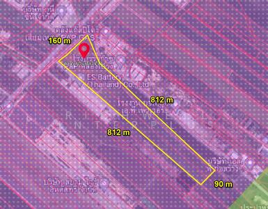 ขาย - ขายที่ดินคลองเปรงสีม่วงลายเนื้อที่ 47 ไร่ หน้ากว้างติดถนนรพช.ตลาดปองพล, ฉะเชิงเทรา