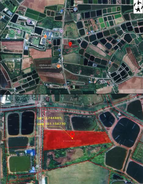 Beautiful plot of land for sale near Palm Garden Bird Farm, Chachoengsao, Bang Talat, Khlong Khuan, Chachoengsao, , 21,960 sqm, Land For Sale, by Siriyaporn Jantak, 11695330 - DDproperty.com