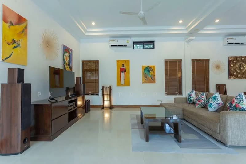 ให้เช่า - 8R0675 Pool villa for rent 4 bedroom 4 bathroom 100,000/month at chalong have fully furnished, ภูเก็ต