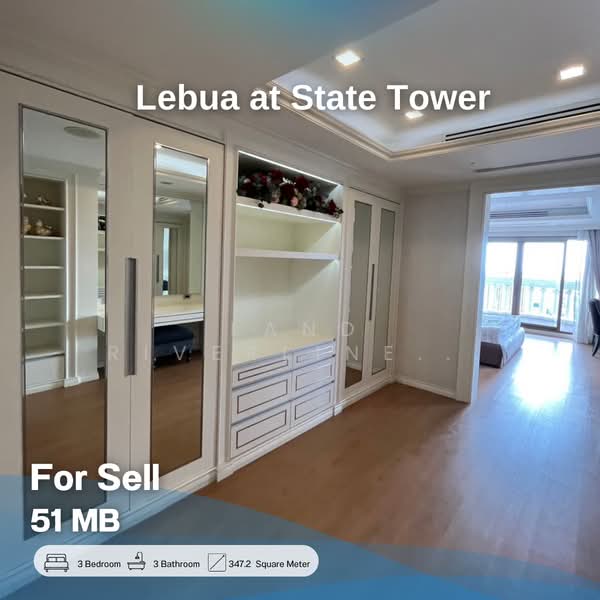 State Tower : อาคารสเตททาวเวอร์, กรุงเทพ, 1055 ถนนสีลม, สีลม, บางรัก, กรุงเทพ, 347 ตร.ม., คอนโด ขาย, โดย Land Riverline Real Estate, 11698326 - DDproperty.com