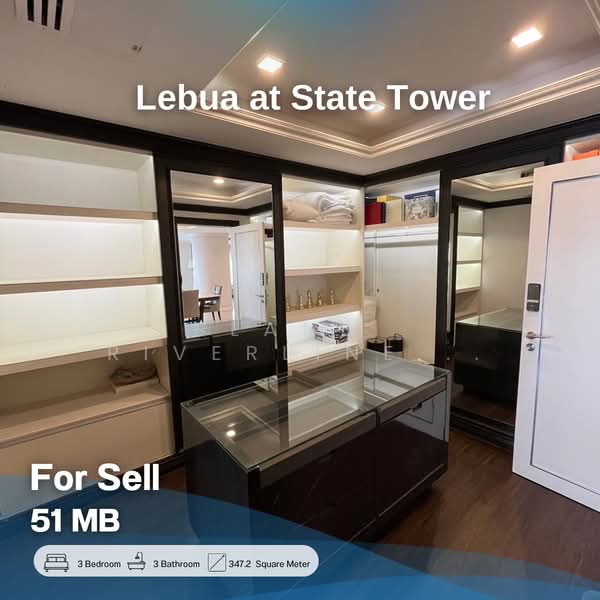 State Tower : อาคารสเตททาวเวอร์, กรุงเทพ, 1055 ถนนสีลม, สีลม, บางรัก, กรุงเทพ, 347 ตร.ม., คอนโด ขาย, โดย Land Riverline Real Estate, 11698326 - DDproperty.com
