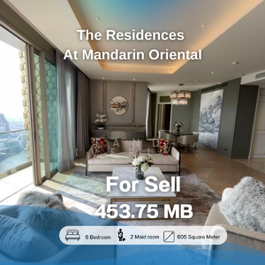ขาย - The Residences At Mandarin Oriental : เดอะ เรสซิเดนซ์ แอท แมนดาริน โอเรียนเต็ล, กรุงเทพ