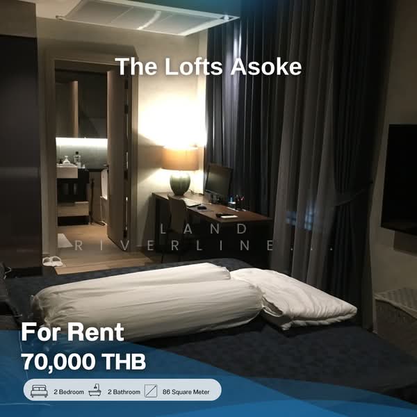 The Lofts Asoke : เดอะ ลอฟท์ อโศก, กรุงเทพ, ถนนสุขุมวิท 21, คลองเตยเหนือ, วัฒนา, กรุงเทพ, 86 ตร.ม., คอนโด ให้เช่า, โดย Land Riverline Real Estate, 11698500 - DDproperty.com
