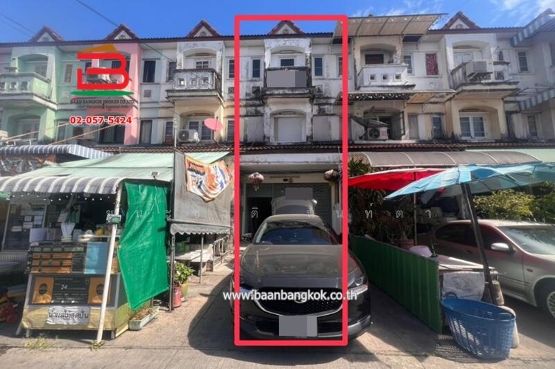 For Sale - อาคารพาณิชย์ หมู่บ้าน เค.ซี. 1 (ซอยหทัยราษฎร์ 39) เนื้อที่ 16 ตรว. ใกล้ร.ร.ขุมทองวิทยา เขตมีนบุรี, Bangkok