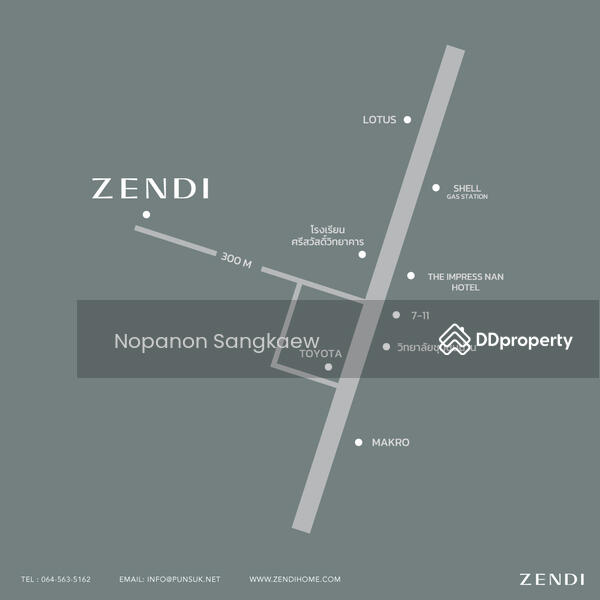 ขาย - โครงการหมู่บ้าน ZENDI, น่าน