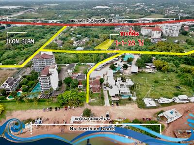 ขาย - ขายที่ดินทำเลทองพัทยาน่าลงทุนใกล้หาดเพียง200เมตรเนื้อที่ 1 ไร่(528ตรว.) ซอยนาจอมเทียน22, ชลบุรี