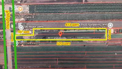 ขาย - ขายที่ดิน ถนนธัญบุรี #คลอง7 เนื้อที่ 17 ไร่ 1 งาน 12.2 ตรว. ขายไร่ละ 4.20 ล้านบาท, ปทุมธานี