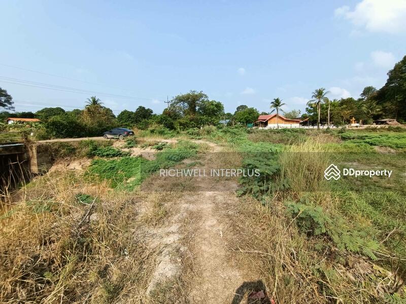 For Sale - Land for sale in Dong Khilek, 2 rai, cheap price, next to a canal, near Suwannason Road 33,, Prachin Buri