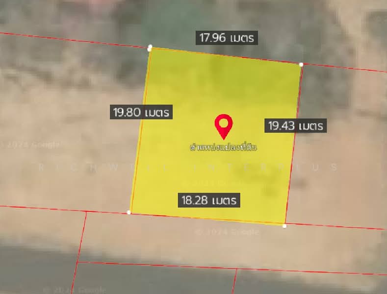 Land for sale in Phanomsarakham, 110 sq m, Ban Ku Muang Alley, near Ko Khanun fresh market - 1 km., Chachoengsao, Ko Khanun, Phanom Sarakham, Chachoengsao, , 440 sqm, Land For Sale, by RICHWELL INTERPLUS, 11702766 - DDproperty.com