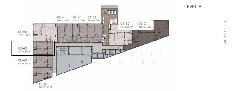 Craft Ploenchit, Bangkok, 1053 Witthayu Road, Lumphini, Pathum Wan, Bangkok, 1 Bedroom, 40 sqm, Condo For Sale, by A LIST ELITE SELECTED, 11702953 - DDproperty.com