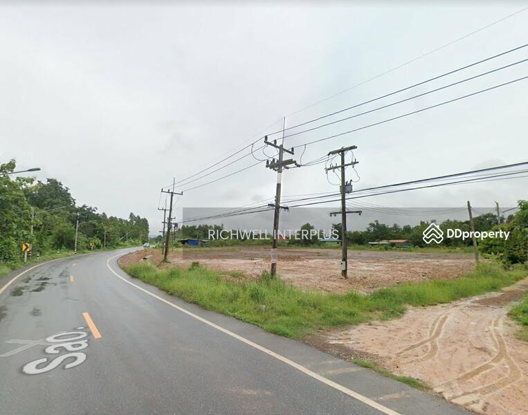 For Sale - Land for sale in Nong Ki, 7 rai, filled in, wide frontage,, Prachin Buri